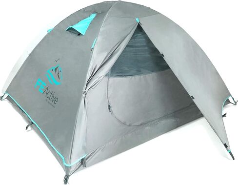 FE Active Waterproof Camping Tent, for Travel and Outdoor Activities. Camping essential for Hikers and outdoor enthusiast in Saudi Arabia