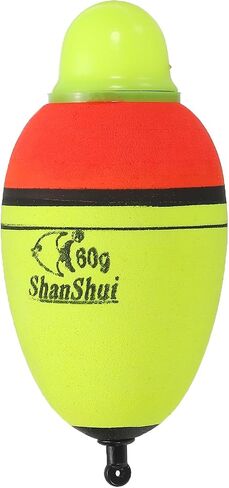 PATIKIL Lighted Fishing Slip Bobbers, EVA Green Red LED Light Fishing Float for Night Fishing in Saudi Arabia
