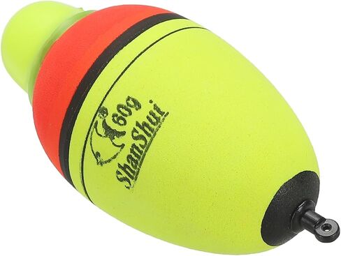 PATIKIL Lighted Fishing Slip Bobbers, EVA Green Red LED Light Fishing Float for Night Fishing in Saudi Arabia
