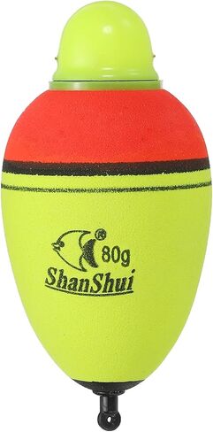 PATIKIL Lighted Fishing Slip Bobbers, EVA Green Red LED Light Fishing Float for Night Fishing in Saudi Arabia