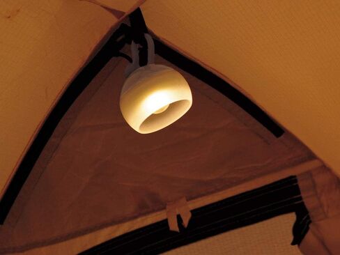 Snow Peak's Mini Hozuki Lantern, Snow, ES-041WH-US, Designed in Japan, Lifetime Product Guarantee, Lightweight, Compact for Camping or Backpacking, Camping Light in Kuwait