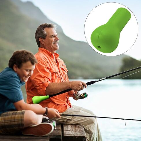 Fishing Rod Butt Cushion, Fishing Pole Holder Fishing Rod Butt Cap Fishing Rod Holder, Shock Absorption Stand Up Fishing Pole Holder for Large Fishing Rods in Saudi Arabia