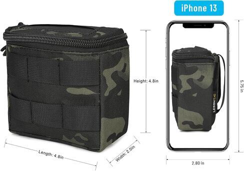 EDC Tactical Pouch with MOLLE Utility, Waterproof tool belt bag Outdoor Sports Portable Storage Bag in Saudi Arabia