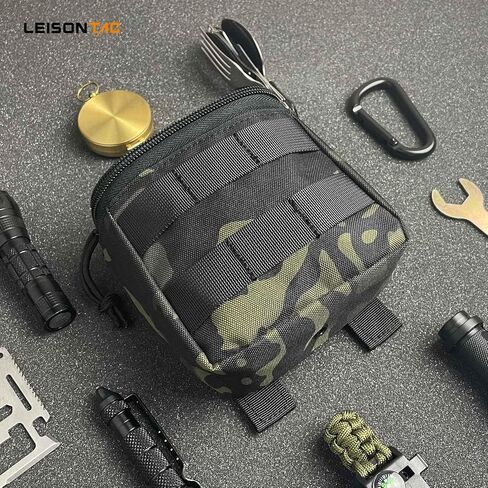 EDC Tactical Pouch with MOLLE Utility, Waterproof tool belt bag Outdoor Sports Portable Storage Bag in Saudi Arabia