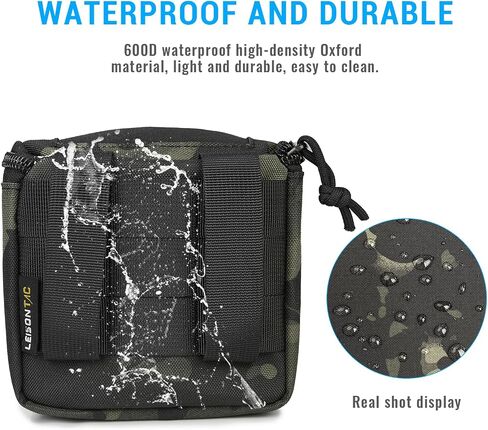 EDC Tactical Pouch with MOLLE Utility, Waterproof tool belt bag Outdoor Sports Portable Storage Bag in Saudi Arabia
