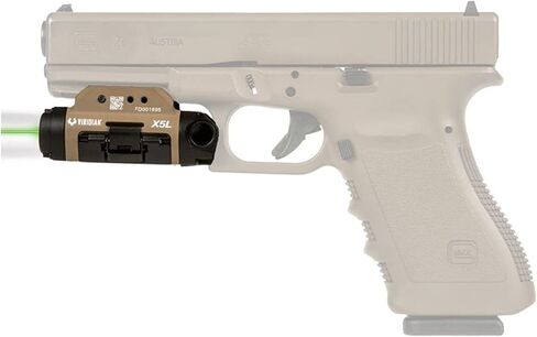 Viridian Weapon Technologies, X5L Gen 3 Universal Green Laser, 500 Lumens Tactical Light and HD Camera, Fits: Most railed Pistols in Saudi Arabia