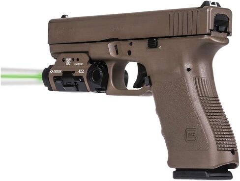 Viridian Weapon Technologies, X5L Gen 3 Universal Green Laser, 500 Lumens Tactical Light and HD Camera, Fits: Most railed Pistols in Saudi Arabia