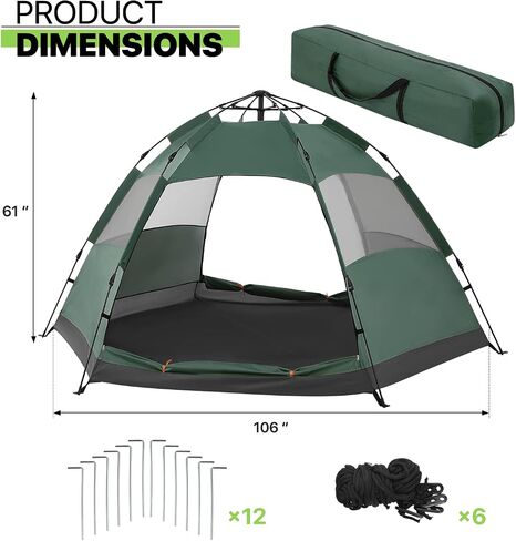 Magshion 2 Person Camping Tent with Carrying Bag Lightweight Weatherproof Backpacking Blue Outdoor Tent for Backpacking Hiking or Beach by Wakeman Outdoors in Saudi Arabia