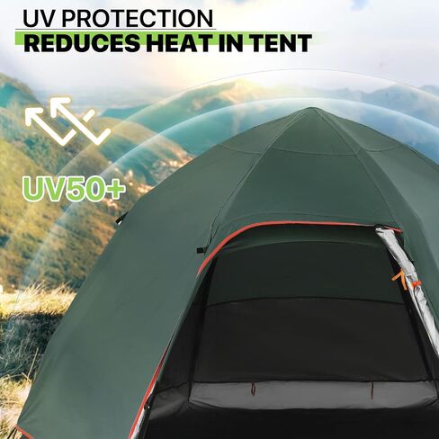 Magshion 2 Person Camping Tent with Carrying Bag Lightweight Weatherproof Backpacking Blue Outdoor Tent for Backpacking Hiking or Beach by Wakeman Outdoors in Saudi Arabia