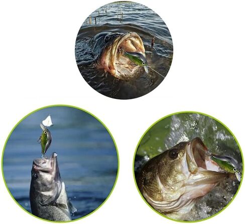 Fishing Lures Kit Tackle Box Lures Soft Hard Bait for Bass Trout Salmon in Saudi Arabia