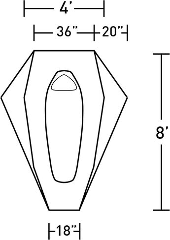 ALPS Mountaineering Mystique 1.5-Person Tent in Saudi Arabia