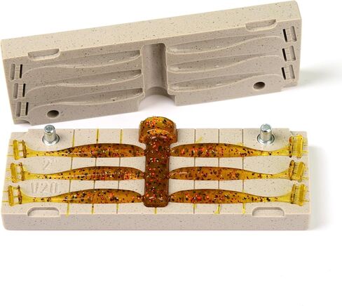 قالب طعم من FatFish V20-6C مصنوع من البلاستيك الناعم لصنع قالب حقن لطُعم الصيد 2 بوصة in Kuwait