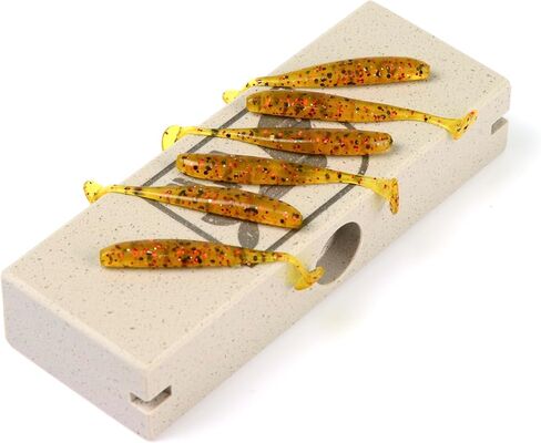 قالب طعم من FatFish V20-6C مصنوع من البلاستيك الناعم لصنع قالب حقن لطُعم الصيد 2 بوصة in Kuwait