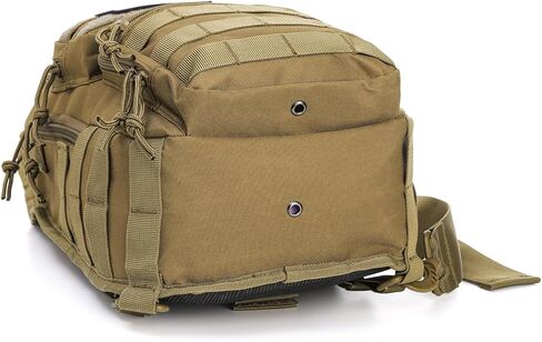 حقيبة ظهر بحمالة تكتيكية، حقيبة كتف عسكرية روفر مع رقعة العلم الأمريكي، حقيبة صدر كروس صغيرة EDC، حقيبة مجموعة مولي أسولت للرجال، في الهواء الطلق، حمل مخفي in Kuwait