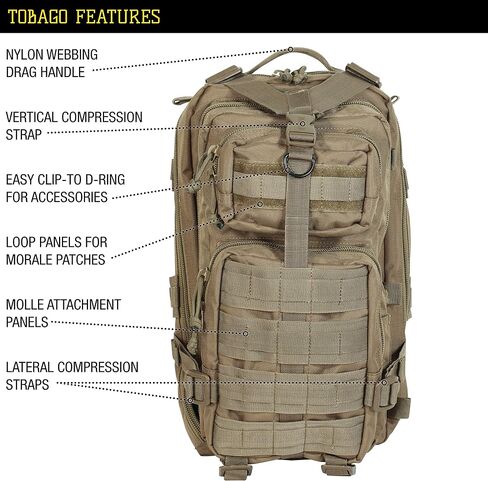 Voodoo Tactical Level III Assault Pack, Coyote Tan in Saudi Arabia