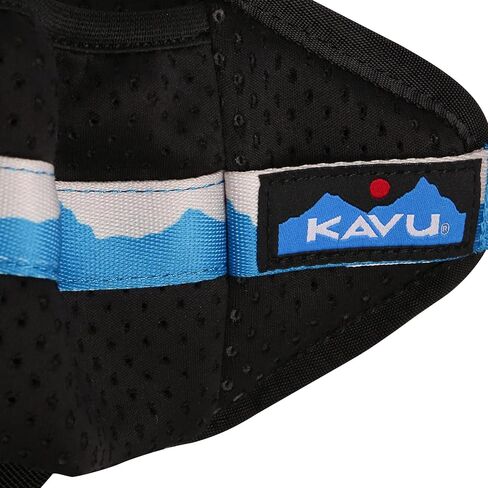 KAVU Beer Buddy 6 Pack Insulated Adjustable Ice Cold Beverage Belt - Nautical Lines in Saudi Arabia
