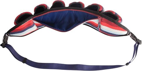 KAVU Beer Buddy 6 Pack Insulated Adjustable Ice Cold Beverage Belt - Nautical Lines in Saudi Arabia