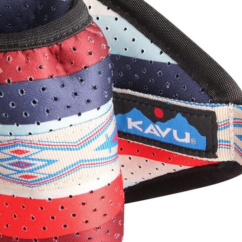 KAVU Beer Buddy 6 Pack Insulated Adjustable Ice Cold Beverage Belt - Nautical Lines in Saudi Arabia