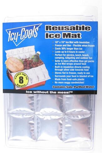 Reusable Ice Mat 10" x 16" - Made in USA in Saudi Arabia