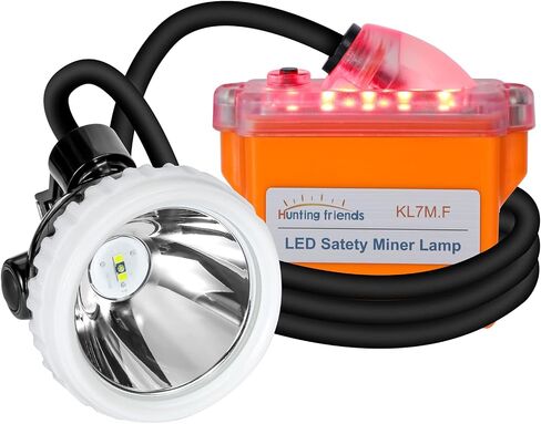 Superbright Mining Headlamp,Rechargeable Mining Light Waterproof Cap Lamp Safety Explosion Rroof Headlight KL6M.Plusfor Hunting Fishing Running in Saudi Arabia