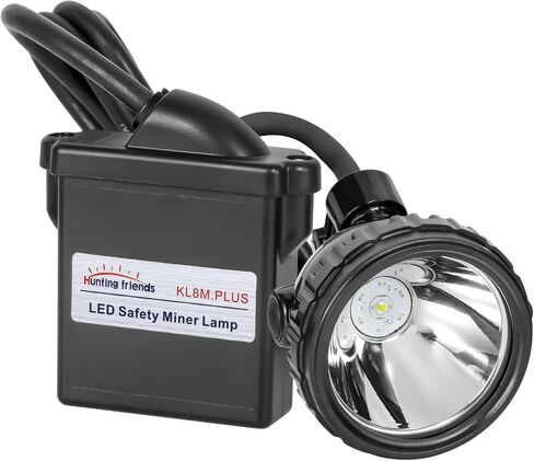Superbright Mining Headlamp,Rechargeable Mining Light Waterproof Cap Lamp Safety Explosion Rroof Headlight KL6M.Plusfor Hunting Fishing Running in Saudi Arabia
