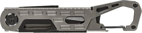 Gerber Gear Gear Stake Out 11-in-1 Multi-tool - 2.2" Plain Edge Blade, Tent Stake Puller, Carabiner Carry - EDC Gear and Equipment - Silver in Saudi Arabia