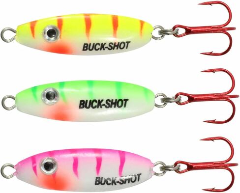 Northland Fishing Tackle Buck-Shot Ice Fishing Rattle Spoon in Saudi Arabia