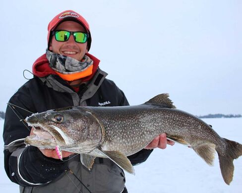 Northland Fishing Tackle Buck-Shot Ice Fishing Rattle Spoon in Saudi Arabia