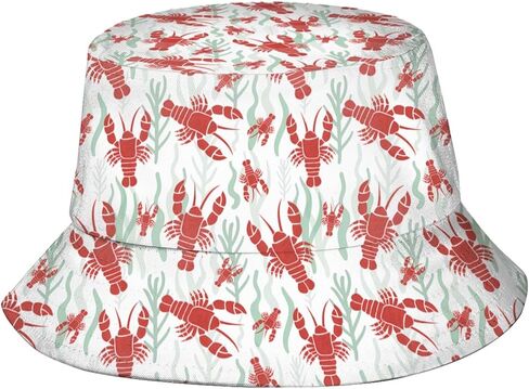 Bucket Hat for Women Men, Fashion Print Outdoor Beach Hat Packable Sun Cap for Travel Hiking in Kuwait