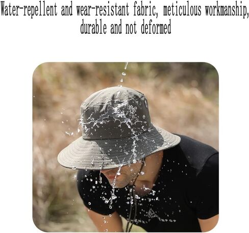 Foldable UV Sun Protection Waterproof Breathable Wide Brim Bucket Sun Hat in Saudi Arabia
