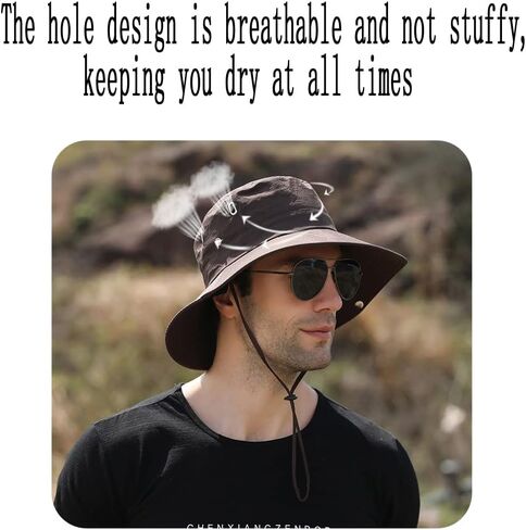 Foldable UV Sun Protection Waterproof Breathable Wide Brim Bucket Sun Hat in Saudi Arabia