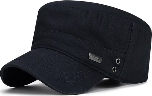 Cadet Hat Flat Top Hats Army Military Caps for Men Women in Saudi Arabia