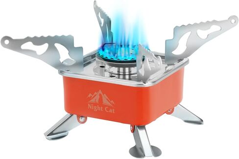 موقد الظهر الليلي للقطط المحمول: موقد غاز للتخييم قابل للطي صغير الحجم in Kuwait