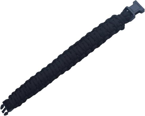 EbL-1 Paracord Survival Bracelet King Cobra Style - With Side Release Buckle - Handmade, One Size, Nylon, NO in Saudi Arabia