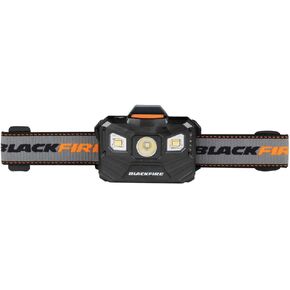 Blackfire - Klein Tools Outdoors - Rechargeable Auto-Off LED Headlamp, BBM6048, Spot Light, Flood Light, 3 Modes, for Outdoor Use, Hiking, Camping, Hunting, Fishing
