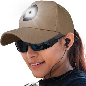 Roq Innovation Flashlight Hat LED Baseball Cap, Unisex LED Baseball Hat with Light Built in, Rechargeable, Pink