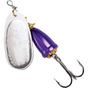 Blue Fox Classic Vibrax 06 Plated 5/8 (Silver/Purple, Size- 3.75)