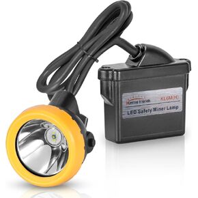 High Lumens Safety 1+2 LED Superbright Mining Light Waterproof Mining Headlamp Headlight KL6M(H) Explosion Proof Cap Light Hunting Camping Head Torch