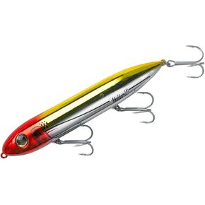 Heddon Super Spook Topwater Fishing Lure for Saltwater and Freshwater, Clown , (7/8 oz)