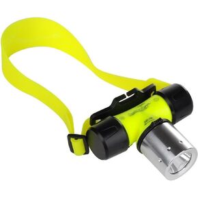BESTSUN Diving Headlamp, 1800 High Lumen Diving Swimming Headlamp Light Waterproof Underwater Diving Head Flashlight Diver Submarine Head Torch Scuba Safety Lights (Only headlamp)