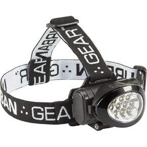 Urban Gear LED Headlamp Flashlight Super Bright Head Lamp for Running, Camping, Hiking, Climbing, Fishing, Hunting, Jogging, 10 Lumen Headlight for Adults & Kids