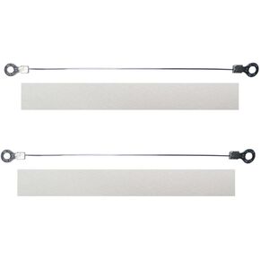 12 بوصة اليد الحرارة الختم أقرب دفعة السدادة الملحقات إصلاح عدة عناصر الحرارة أغطية القماش PTFE، 2 قطعة عنصر التدفئة + 2 قطعة قماش PTFE (قطر 0.6 مم) in Kuwait