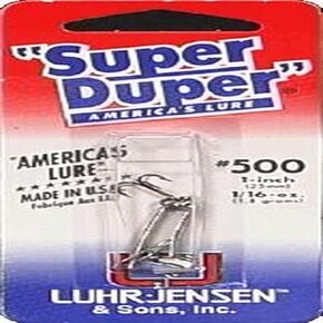 South Bend Sporting Goods 1 Super Duper Brass/Red Head, 1303-500-0131
