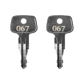 Key for Thule Key Replacement,for Roof Racks, Carriers, Crossbars Key etc,(Codes N067)