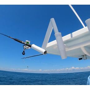 HTRH 100 Hard Top Outrigger Rocket Launcher Fishing Pole Holder