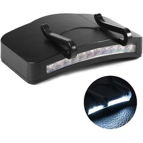 Yosoo Hat Clip Light Lamp/Light/Head Torch/Head Lamp, 11 LED, for Fishing, Running, Camping, Hiking and Mountain Climbing