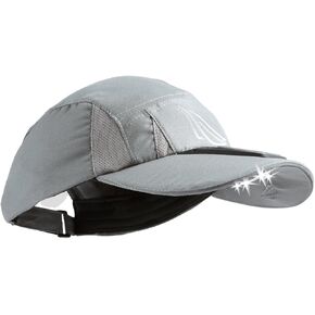 POWERCAP LED Hat 25/10 Ultra-Bright Hands Free Lighted Battery Powered Headlamp –Black Structured Cotton (CUB4-282665) in Kuwait