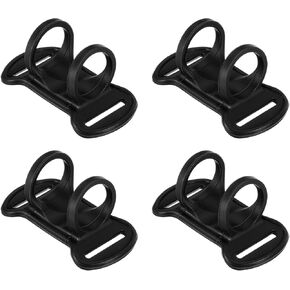 PATIKIL Headlamp Flashlight Holder, 4 Pcs Silicone Soft High Elastic Hands-Free Head Lamp Stand Replacement for Flashlight Outside Camping Riding, Green in Kuwait