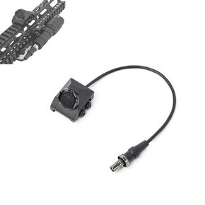 NOBUHIRO Remote Pressure Switch Compatible with M300 M600 Tactical Flashlight, Metal Tactical Light Switch Weapon Light Switch Mounted for 20mm Picatinny Rail in Kuwait