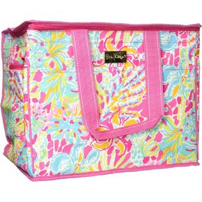 Lilly Pulitzer Insulated Beach Cooler, Spot Ya, Pink in Saudi Arabia